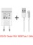 Ab Tipi C Orijinal Abd Ab Duvar Şarj Cihazı 5V2A ve Huaweı P 8 9 10 20 Mate 10 20 30 Lite Onur 8x 7x Y 9 7 Için Mikro USB Tip C Kablo Şarjı (Yurt Dışından) 1