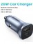 PD20W Araç Şarj Cihazı Ugreen 30W Araç Şarj Cihazı Çift Bağlantı Noktalı Qc 4.0 3.0 Hızlı Şarj iPhone 14 13 12 Xiaomi Huawei Samsung Süper Şarj Tipi C Şarj Cihazı (Yurt Dışından) 1
