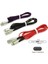 Kablo Şarj Cihazı Mavi Araba Hızlı Şarj Cihazı Çift USB Hızlı Şarj Qc 3.0 Telefon Şarj Adaptörü iPhone 12 11 Pro Max 6 7 8 Xiaomi Redmi Huawei Samsung (Yurt Dışından) 5
