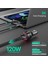3 Bağlantı Noktalı Wotobeus 120W 3 Bağlantı Noktalı Hızlı Araç Şarj Cihazı Hızlı Şarj USB C PD100W Pps 65W 45W 20W Dizüstü Bilgisayarlar Için MacBook iPad iPhone Galaxy Telefon (Yurt Dışından) 4