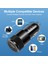 Siyah Araç Şarj Cihazı Araç Içi Şarj Cihazı USB C Araç Şarj Cihazı Hızlı Şarj 3.0 Tip C iPhone 13 Pro Max Için Hızlı Şarj Telefon Adaptörü Redmi Huawei Samsung (Yurt Dışından) 4