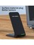 Siyah Kablo Yok 60W Kablosuz iPhone Şarj Cihazı 14 13 12 Pro Max 11 Telefon Standı Hızlı Şarj Şarj Cihazı Samsung Note 20/10 S21 Ultra Katlanabilir (Yurt Dışından) 5