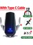 Gümüş Kablo ile 75W Araç Kablosuz Şarj Cihazı iPhone 12 13 14 12 11 Pro Max Xiaomi Samsung S10 S20 S21 Telefon Şarj Cihazları Indüksiyon Hızlı Şarj (Yurt Dışından) 1