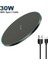 30W Siyah 30W Kablosuz Şarj Aleti Matı iPhone 14 13 12 11 Pro Max Xs Xr x 8 Hızlı Şarj Pedi Xiaomi 12 11 Samsung S21 S20 S22 Not 20 (Yurt Dışından) 1