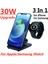 Apple Watch Için Abd 30W 3'ü 1 Arada Kablosuz Şarj Standı Samsung/apple Watch Için Hızlı Şarj Dock Istasyonu iPhone 13 12 Samsung S21/S20 Şarj Cihazı (Yurt Dışından) 2