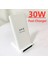 Beyaz 30W Çift Bobin Kablosuz Şarj Cihazı iPhone 11 12X8 10 Artı Telefon Hızlı Şarj Pad Dock Istasyonu Samsung S8 S9 S9 + Not 8 (Yurt Dışından) 1