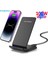 Siyah 100W Kablosuz Şarj Standı iPhone 14 13 12 11 Pro x Xs Max Xr 8 Samsung S22 S21 Hızlı Şarj Standı Istasyonu Telefon Tutucu (Yurt Dışından) 4