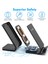 Siyah 100W Kablosuz Şarj Standı iPhone 14 13 12 11 Pro x Xs Max Xr 8 Samsung S22 S21 Hızlı Şarj Standı Istasyonu Telefon Tutucu (Yurt Dışından) 5