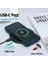 Beyaz Kablo ile 100W Kablosuz Şarj Pedi iPhone 14 13 12 11 Pro Max x Samsung Indüksiyon Telefon Şarj Cihazları Hızlı Kablosuz Şarj Istasyonu Istasyonu (Yurt Dışından) 5