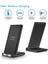 Beyaz 30W Çift Bobin Kablosuz Şarj Cihazı iPhone 11 12X8 10 Artı Telefon Hızlı Şarj Pad Dock Istasyonu Samsung S8 S9 S9 + Not 8 (Yurt Dışından) 4