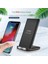 Siyah 30W Çift Bobin Kablosuz Şarj Cihazı iPhone 11 12X8 10 Artı Telefon Hızlı Şarj Pad Dock Istasyonu Samsung S8 S9 S9 + Not 8 (Yurt Dışından) 3