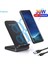 Sadece Au Tak 30 W Çift Bobin Telefon Şarj Cihazı iPhone 14 13 12 11 Pro Xs Xr x 8 Samsung S22 S21 Için Kablosuz Hızlı Şarj Istasyonu Telefon Standı (Yurt Dışından) 4