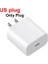 Beyaz Abd Pd 20W Usb-C Güç Adaptörü Şarj Cihazı Abd, Ab Tak Qc4.0 Akıllı Telefon Hızlı Şarj Cihazı ipad Pro 2021 2020 2018 11 '' 13'' iPhone 12 11 (Yurt Dışından) 1