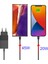 Kr Fiş W Gan 65W USB C Şarj Cihazı PD45W 20W Pps Qc3.0 Kore Kr Fiş Tipi C MacBook Samsung S20 S21 Note 20 Için Hızlı Şarj Adaptörü IPHONE14 (Yurt Dışından) 5