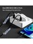 Ingiltere Tak AS818PF Siyah 100W 80W Çift Kablosuz Şarj Cihazı Desteği Qc3.0 Tip C Pd Hızlı Şarj Cihazı IPHONE13 x Xiaomi Için Çoklu USB Şarj Cihazı Hub Hızlı Şarj Istasyonu (Yurt Dışından) 3