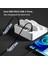 Ingiltere Tak AS818PF Siyah 100W 80W Çift Kablosuz Şarj Cihazı Desteği Qc3.0 Tip C Pd Hızlı Şarj Cihazı IPHONE13 x Xiaomi Için Çoklu USB Şarj Cihazı Hub Hızlı Şarj Istasyonu (Yurt Dışından) 4