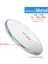 Metal Ped Gümüş Metal Kablosuz Şarj Pad LED Solunum Işığı 10 W iPhone 13 12 11 Xr Xs 8 Samsung X21 Xiaomi Hızlı Kablosuz Şarj Istasyonu (Yurt Dışından) 1