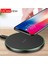 Metal Ped Gümüş Metal Kablosuz Şarj Pad LED Solunum Işığı 10 W iPhone 13 12 11 Xr Xs 8 Samsung X21 Xiaomi Hızlı Kablosuz Şarj Istasyonu (Yurt Dışından) 2