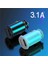 Çift Qc USB C Araç Şarj Cihazı Qc 3.0 40W 5A Tipi Pd Hızlı Şarj Qc 3.0 5A Araç Telefonu Şarj Cihazı iPhone 12 13 Pro Xiaomi Huawei Samsung (Yurt Dışından) 2