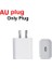 Au Tak 20 W Pd Şarj Cihazı Apple iPhone 13 12 Samsung Xiaomi Huawei Duvar Hızlı Şarj Adaptörü USB C Tip C Hızlı Şarj Kablosu Fişi (Yurt Dışından) 1