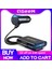 1xqc 3X2A Beyaz Qgeem 4 USB Qc 3.0 Araç Şarj Cihazı Hızlı Şarj 3.0 Telefon Araba Hızlı Ön Arka Şarj Adaptörü Araba Taşınabilir Şarj Cihazı iPhone Için Fiş (Yurt Dışından) 2