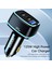 130W Toocki 130W USB C Araç Şarj Cihazı Hızlı Şarj Hızlı USB Tip C Araç Şarj Cihazı iPhone iPad Xiaomi Poco Huawei Samsung Telefon Şarj Cihazı (Yurt Dışından) 2