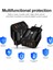 Siyah Ab Gtwın Qc4.0 Qc3.0 20W USB C Telefon Şarj Cihazı LED Ekran Tip C Hızlı Şarj Taşınabilir Adaptör iPhone 13 12PRO iPad Huawei Xiaomi (Yurt Dışından) 5