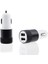 Au Çift USB Araç Şarj Cihazı 2.4A Çıkış Hızlı Şarj Cihazı Cep Telefonu Seyahat Adaptörü Puro Çakmağı Dc 12-24V Metal Araba Şarjı (Yurt Dışından) 5