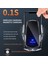 Gümüş Otomatik 15W Kablosuz Araç Şarj Cihazı iPhone 13 12 11 Pro Xr Xs x 8 Manyetik Hızlı Şarj Samsung S21 S20 S10 Xiaomi 11 (Yurt Dışından) 2