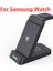 B20-B Samsung 100W 3'ü 1 Arada Kablosuz Şarj Cihazı Standı Hızlı Şarj Istasyonu iPhone 11 12 13 14 Samsung S22 S21 Galaxy Apple Watch 8 7 6 (Yurt Dışından) 1
