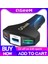 Güvenlik Çekiç Siyah Qgeem Qc 3.0 USB C Araç Şarj Cihazı Hızlı Şarj 3.0 Otomatik Hızlı Şarj Adaptörü Çekiç 3 iPhone Xiaomi Için Usb-C Taşınabilir Araç Şarj Cihazı (Yurt Dışından) 2