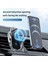 Airvent Silver 30W Araç Telefonu Tutucu Kablosuz Şarj Cihazı Qi Hızlı Şarj iPhone 12 13 Pro Xiaomi Samsung Huawei Manyetik Kablosuz Araç Şarj Cihazı (Yurt Dışından) 4