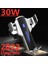 Gümüş Stil 2 30W Araç Kablosuz Şarj Cihazları iPhone 13 12 11 x Araç Montajlı Telefon Tutucu Manyetik Hızlı Şarj Istasyonu Hava Firar Standı Şarj Cihazı (Yurt Dışından) 4