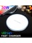10W Mikro USB Siyah 30W Kablosuz Şarj Cihazı iPhone 14 13 12 11 Pro Xs Max Mini x Xr 8 Indüksiyon Hızlı Kablosuz Şarj Pedi Samsung S23 S22 S21 (Yurt Dışından) 3