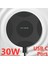 Beyaz 30W Hızlı Kablosuz Şarj Aleti Pedi iPhone 13 12 11 Pro Max x Xs Xr 8 Artı Samsung Xiaomi Kablosuz Şarj Istasyonu Şarj Cihazları (Yurt Dışından) 3