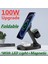 2 In 1 Siyah Ab Tak 100 W 3 In 1 Manyetik Kablosuz Şarj Pad Standı iPhone 14 13 12 Pro Max Macsafe Apple Watch Için Hızlı Şarj Dock Istasyonu (Yurt Dışından) 3