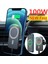 Dashboard ile 100W Manyetik Araç Kablosuz Şarj Cihazları Hava Firar Telefon Tutucu Dağı iPhone 14 13 12 Pro Max Telefon Şarj Cihazı Hızlı Şarj Istasyonu (Yurt Dışından) 2