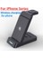 iphone Için Kablosuz 100W 3'ü 1 Arada Kablosuz Şarj Standı Hızlı Şarj Dock Istasyonu iPhone 14 13 12 11 Samsung S22 S21 Galaxy Apple Watch 8 7 6 (Yurt Dışından) 1