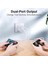 20W Au Tak 20W Çift Bağlantı Noktalı Pd USB Şarj Cihazı Hızlı Şarj Tipi C Duvar Pd Güç Adaptörü iPhone 13 12 11 Xs Samsung S21 Hızlı Şarj 3.0 Fiş (Yurt Dışından) 4