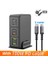 Ingiltere ve Kablo Urvns 120W USB C Süper Hızlı Şarj Cihazı 6-Port Pd 65W PPS45W Telefon Dizüstü Bilgisayarı Usb-C Şarj Istasyonu MacBook Pro/air Xps iPad iPhone Için (Yurt Dışından) 1