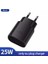 Ab Tak Siyah 25 W Pd Şarj Cihazı USB Tip C Cargador Samsung Galaxy S22 S21 S20 Not 20 A71 A80 S8 S7 S10 Hızlı Şarj Güç Adaptörü Chargeur (Yurt Dışından) 1