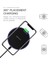 Metal Ped Altın Metal Kablosuz Şarj Pad LED Solunum Işığı 10 W iPhone 13 12 11 Xr Xs 8 Samsung X21 Xiaomi Hızlı Kablosuz Şarj Istasyonu (Yurt Dışından) 4