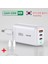 Beyaz ve 100W Kablo Uslıon 65W USB Tip C Gan Şarj Cihazı Dizüstü Tablet Macbook Için Kore Fişi Pd Hızlı Şarj iPhone 14 13 12 Pro Max Samsung Poco (Yurt Dışından) 1