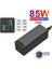 Siyah Au Urvns 4 Bağlantı Noktalı 85W Gan USB C Hızlı Şarj Cihazı, Pd 65W Pps 45W 20W Qc3.0 MacBook Dizüstü iPhone Xiaomi Samsung Için Güç Adaptörü Kaynağı (Yurt Dışından) 1