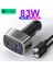 Siyah 83W ve 60W Kablo 83W Hızlı Araç Şarj Cihazı, 1port USB C Pps/pd 65W/45W/30W/20W,1PORT Qc3.0 P30/20 Tip C Dizüstü Tablet iPhone 13/12 S20/NOT 10/20 (Yurt Dışından) 1