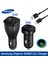 15W Kablolu Samsung Orijinal 18W 15W USB A Araç Şarj Cihazı Tip C Hızlı Şarj Carregador Samsung Galaxy S22 Not 20 Ultra S21 S9 A51 A60 (Yurt Dışından) 2