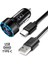 C Tipi Kablo Beyaz Araba Şarjı Hızlı Şarj Tipi C USB Telefon Şarj Kablosu Için Huawei P30 P20 Pro Lite Mate 20 Pro 20X Honor 10 20 Lite Araç Şarj Cihazı (Yurt Dışından) 4