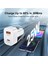 Siyah B Uslıon Pd 25W USB Araç Şarj Cihazı Hızlı Şarj Qc 3.0 Dijital Ekran Araç Şarjı iPhone 14 Xiaomi Huawei Telefon Şarj Cihazı Arabada (Yurt Dışından) 3