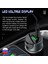 Z42 Siyah Hoco Araç Şarj Cihazı Type-C Pd 20W USB Qc3.0 18W LED Ekran Araç Içi Usb-C Hızlı Şarj Adaptörü iPhone Huawei Xiaomi Mi Samsung Için (Yurt Dışından) 4
