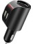Balck Color Floveme 3.1A USB Araç Şarj Cihazı Cep Telefonu Araç Chargeur Şarj Cihazı USB Hızlı Hızlı Şarj Araç Şarj Cihazı 12V iPhone Samsung Xiaomi Için (Yurt Dışından) 1